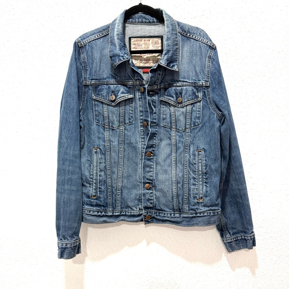 Arizona Jean Company Blue Denim Jacket L